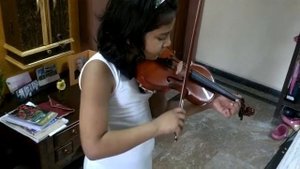 Ayanna plays 'Gopak' no.5 from Travel Tunes on the Violin