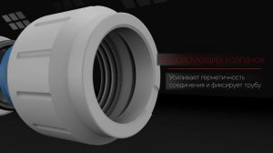 SpeedFit John Guest цанговые соединения. Фитинги и трубки.