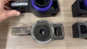 Powerflex Anti-Lift & Caster Offset PFF85-502G vs original bushings