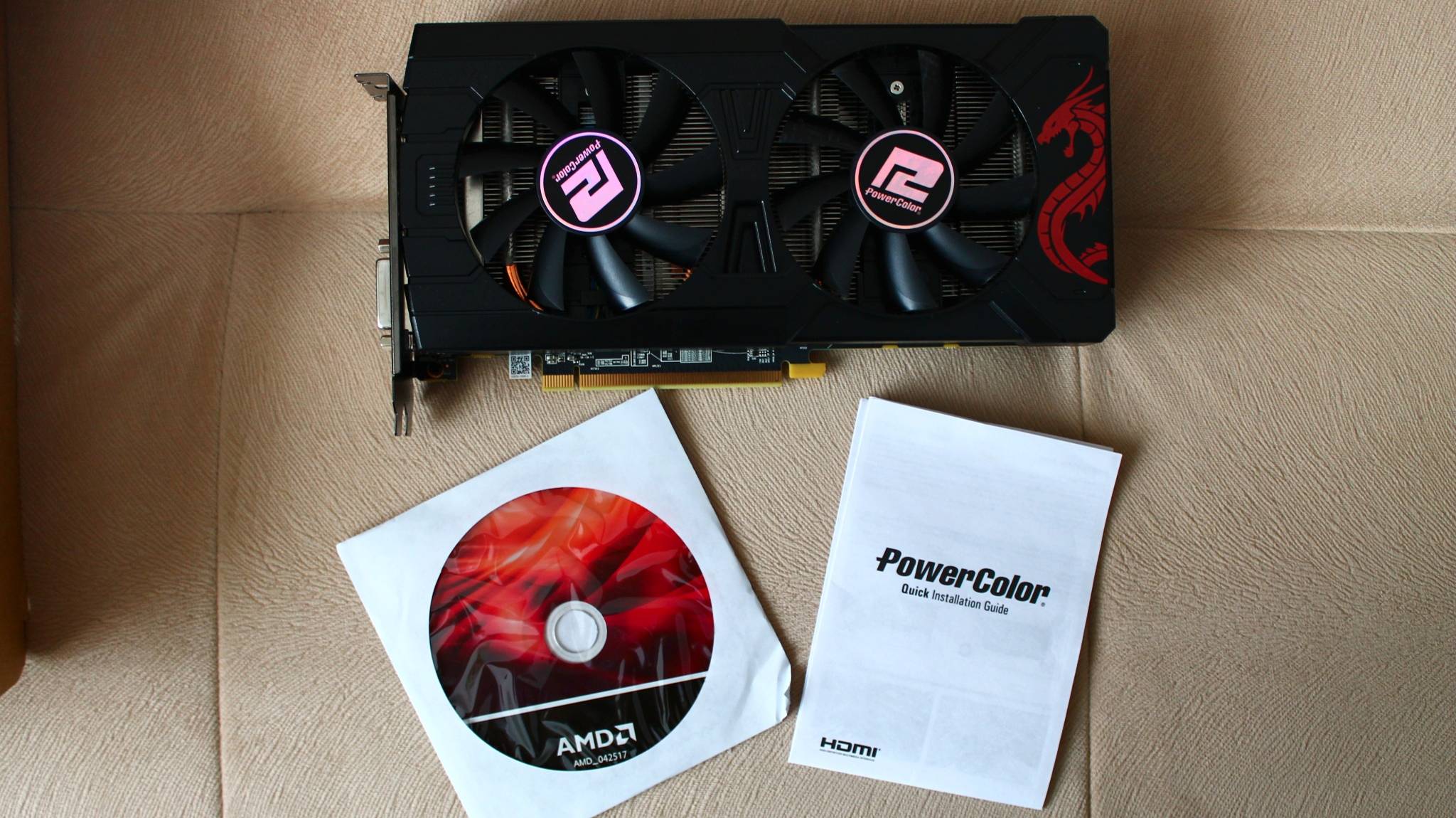 Red Dragon Radeon RX 570 4GB. Fortnite 2024 07 26 18 31