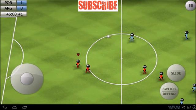 Stickman Soccer 2014 Android Gameplay - Portugal vs Argentina Walkthrough 2017 смотреть онлайн