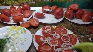 Томаты по-узбекски. Это так вкусно! И так просто и быстро! Ольга Чернова.