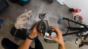 Разборка Редуктора Yamaha Aerox, Minarelli long transmission.