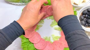 Красивая МЯСНАЯ НАРЕЗКА на Праздничный Стол!