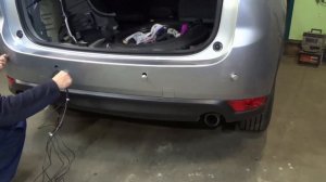 Парктроник и Камера на Mazda CX5 2020 | Установка на штатный монитор | Своими руками