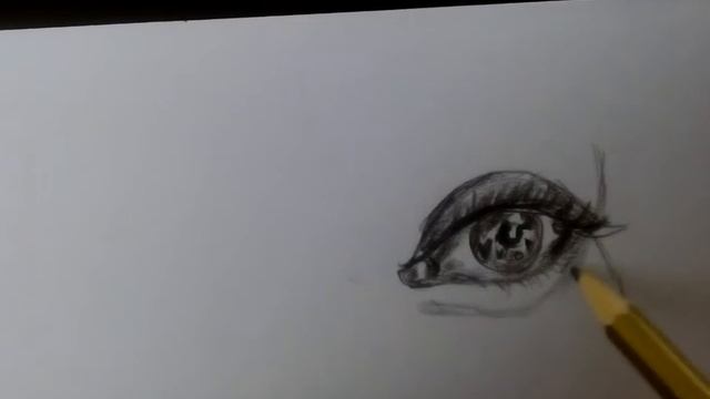 Учимся рисовать/Рисуем глаз простым карандашом/Уроки рисования/Рисуем быстро и легко смотреть онлайн