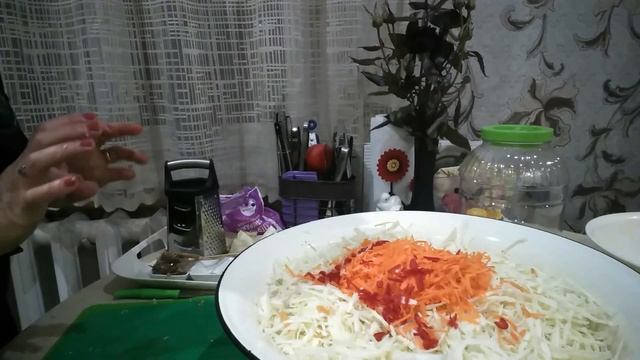 Կաղամբի Թթու - Соленья с капустой - Pickles with cabbage#Satenik Cooking in Armenian смотреть онлайн