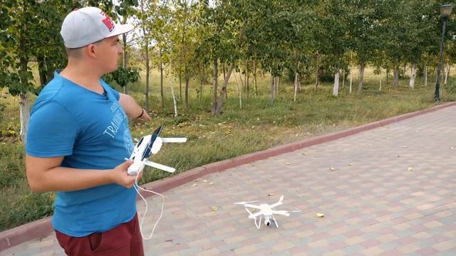 Квадрокоптер с камерой Xiaomi MiDrone. Полный обзор дрона, снятый с другого дрона! (mobitron.kz) смотреть онлайн