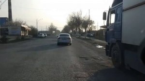 #КЫЗЫЛ КЫЯ#КЫРГЫЗСТАН#VLOG#PARPIEV Кызыл-Кия. Едем по городу с музыкой