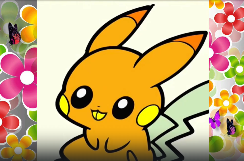 Рисуем Пикачу, Покемона смотреть онлайн