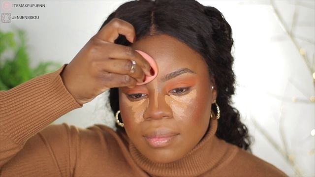 Drugstore / Affordable Fall Makeup Tutorial | Brown Skin & Dark Skin