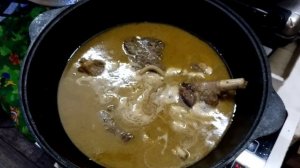Козочка в казане ..божествено вкусно...