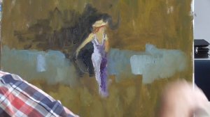 Oil Painting tips and tricks with Max Skoblinsky, episode 2 " Summer Walk " German  version