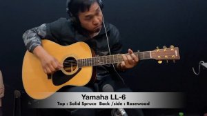 YAMAHA LL-6 Top Solid