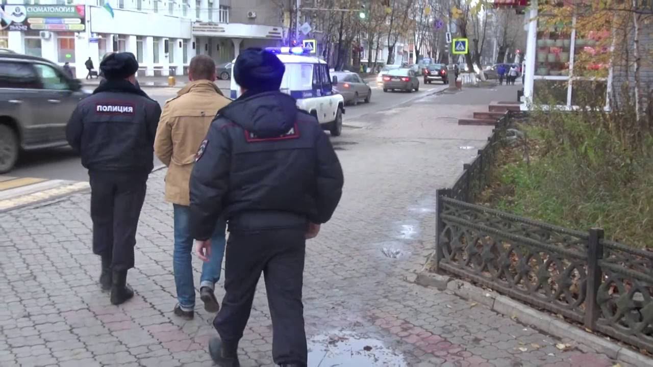 Задержания гендиректора ПТО "Третий канал" Сергея Зимина