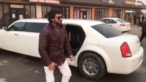 Король Людвиг на лимузине в Чечне !!!