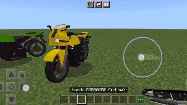 Мотоцикл - Мод Майнкрафт ПЕ