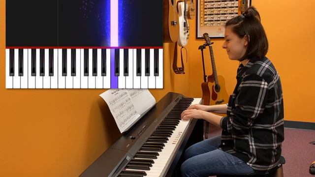 How Far I'll Go from Moana on Piano Simplified смотреть онлайн