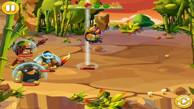 Angry Birds Epic Forêt de bambou de l'est 1 solution 3 étoiles смотреть онлайн
