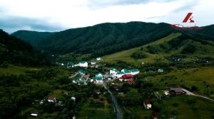 Долина Алтая с высоты птичьего полёта