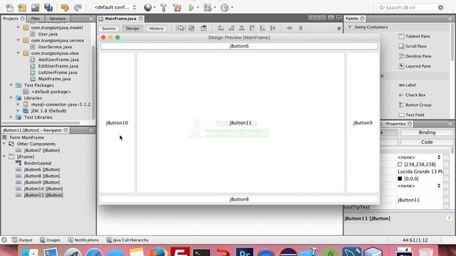 Bài 35 - Java Swing - BorderLayout смотреть онлайн