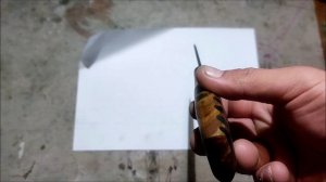 Нож из фуганка своими руками Сталь 8х6нфт #Нож