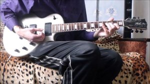 Песня из к/ф Земля Санникова Есть только миг на электрогитаре под сопровождение