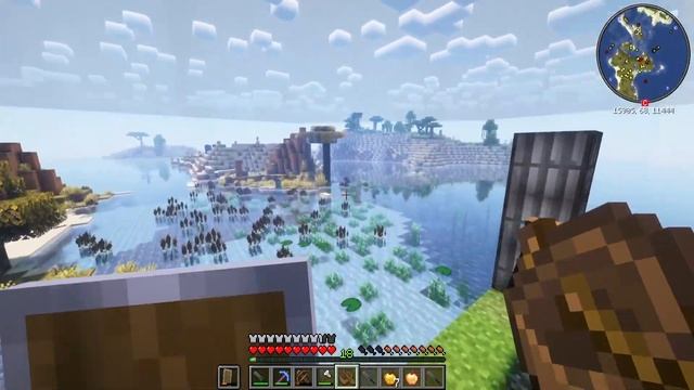 Космическое выживание в Minecraft #10 | Столкнулся с невероятно сильным боссом #minecraft смотреть онлайн