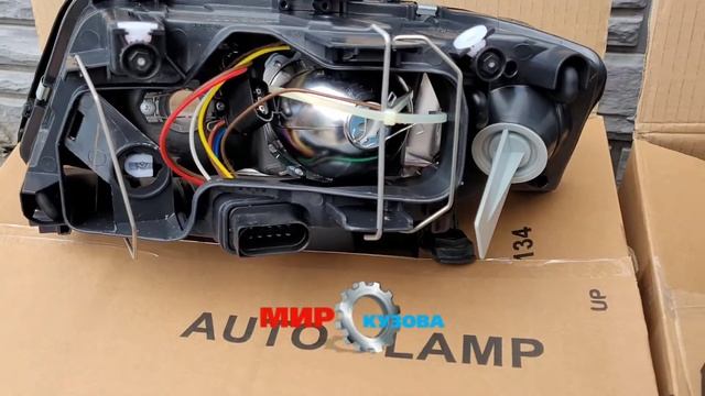 Audi A6 C5 фары передние новые depo Ауди А6 Ц5 С5 МирКузова смотреть онлайн