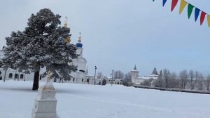 Тюменская область - путешествие в -30 семьей. Исследуем город, горячие источники и Тобольск