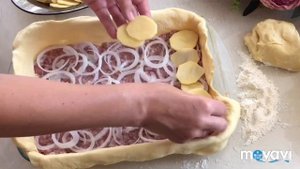 Мясной пирог.Такого Вы ещё не пробовали!!!