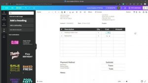 How to Edit Canva Invoice Template