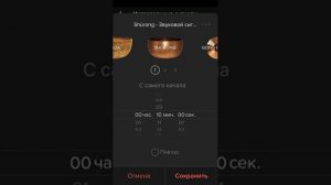 Настройка приложения Insight Timer