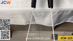 Машина для скручивания проволоки JCW-325 / Скрутка проволоки в пару