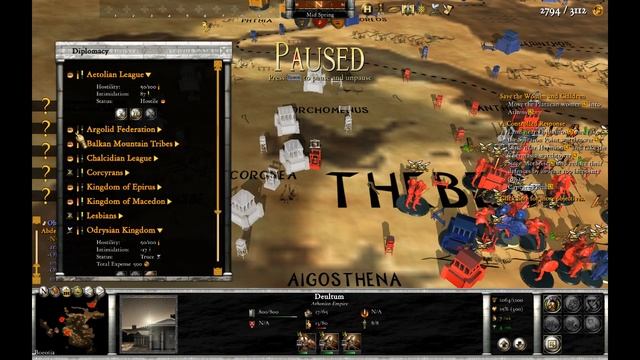 Hegemony Gold: Wars of Ancient Greece gameplay смотреть онлайн