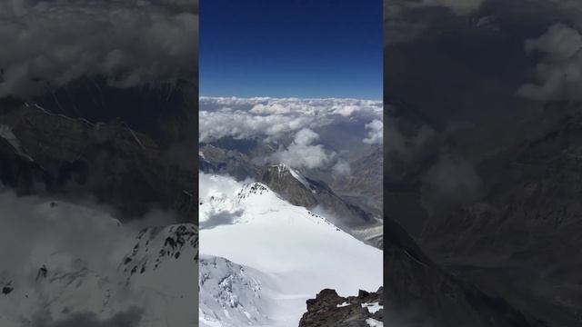 Exit to summit Ismoil Somoni Peak. Выход на "лопату" Пика Коммунизма