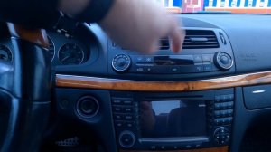 Замечательная функция "REST" Mercedes W211. Обогрев салона двигателя остаточным теплом двигателя.