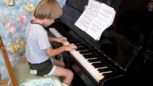 Бах Инвенция ре мин.№4 Bach Invention А.Шило 5л.