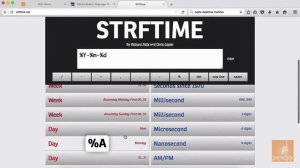 ۴۶-  عملکرد STRFTIME در اسکیوال لایت