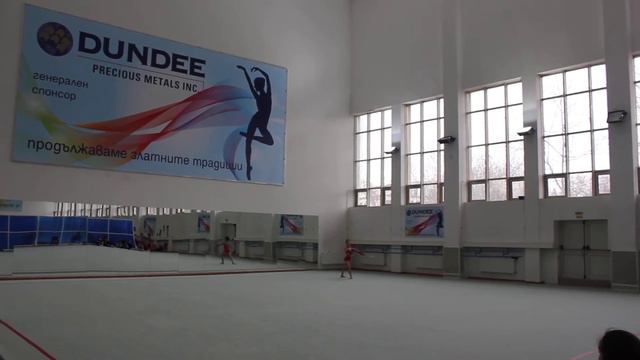 Galateya Gerova, hoop, Sofia, 09.04.2013 смотреть онлайн