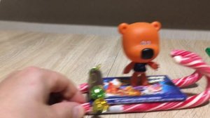 Новогодние Ми-ми-мишки! Кеша и Тучка готовятся к зиме и делают сани! Мультики с игрушками для детей