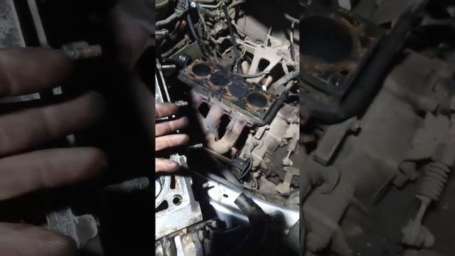 Что происходит при обрыве ремня ГРМ на Чери А13. смотреть онлайн