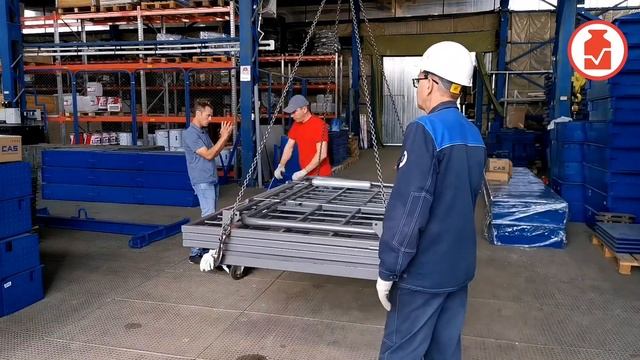 Сборка на вес. Весы для взвешивания КРС Gas 1000кг