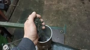 ПЕРВЫЙ ПРОБНЫЙ ЗАПУСК ГРАНУЛЯТОРА . 100ММ НА ШКИВАХ.