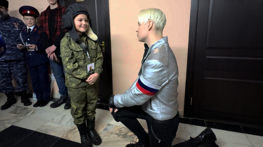 Два патриота России: SHAMAN встретился с мальчиком Алешей из Белгорода