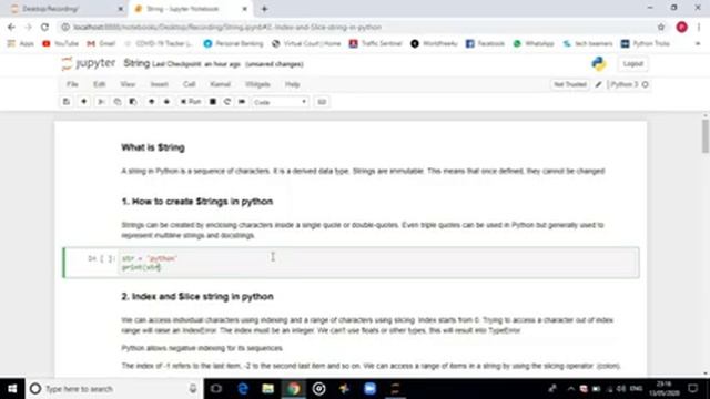 #2 -  String in Python | How to use strings in Python | Part - 1 | Python Streets