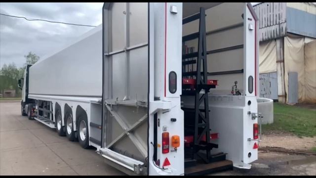 Стойка для перевозки Jumbo стекла (inloader), 12 метров смотреть онлайн