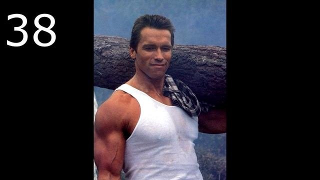 Арнольд Шварценеггер - от 14 до 68 лет