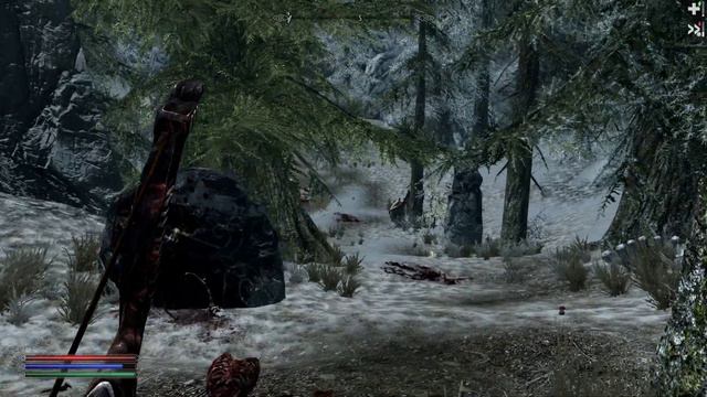 Skyrim SE RfaB 8.6 ND Опасная киса "7" - Проклятое племя, Йамарз улетает в стратосферу смотреть онлайн