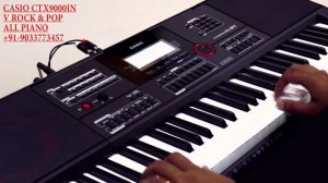 CASIO CT X 9000 IN ALL PIANO SOUNDS DEMO